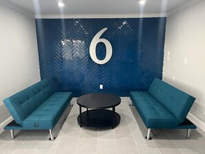 Sala de estar en el lobby