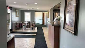 42-inch flat-screen TV with cable channels, TV