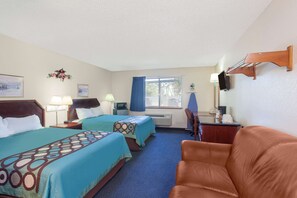 Studio Suite, 1 Queen Bed, Non Smoking | Desk, iron/ironing board, free WiFi, bed sheets