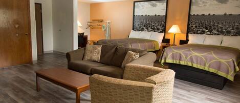 Room, Multiple Beds, Accessible, Non Smoking | Desk, blackout drapes, free WiFi, bed sheets