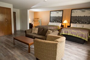 Room, Multiple Beds, Accessible, Non Smoking | Desk, blackout drapes, free WiFi, bed sheets