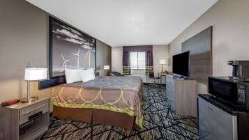 Pillow-top beds, desk, laptop workspace, iron/ironing board