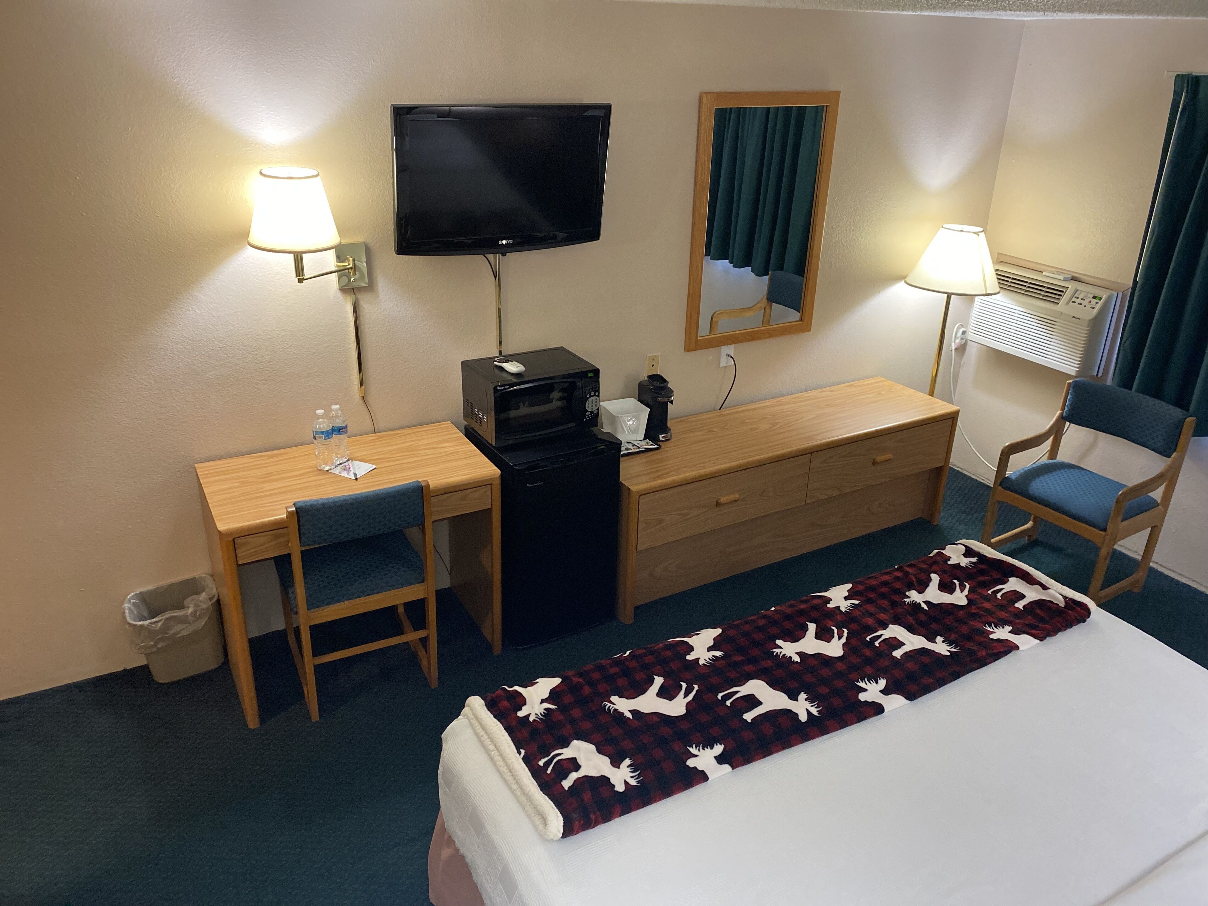 in-room safe, desk, blackout curtains, soundproofing