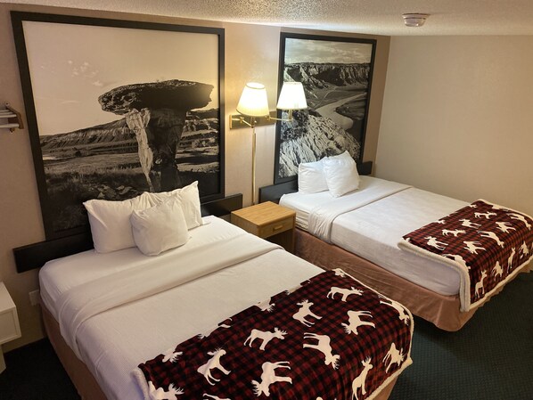 In-room safe, desk, blackout curtains, soundproofing