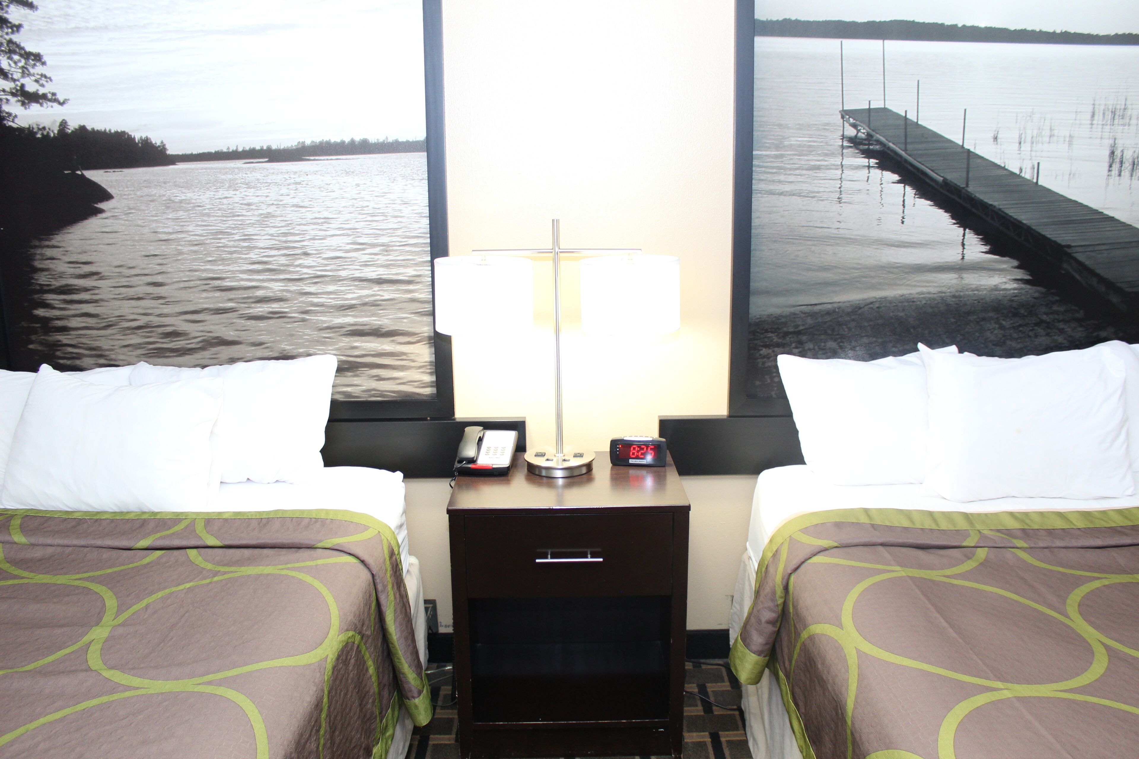 Room, 2 Double Beds, Non Smoking | Desk, iron/ironing board, free cribs/infant beds, free WiFi