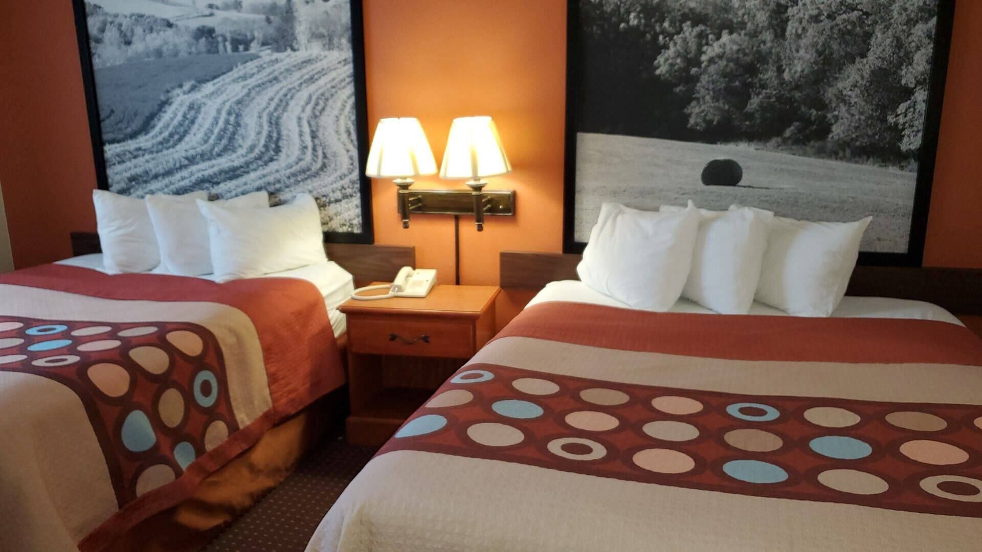 Individually decorated, individually furnished, laptop workspace