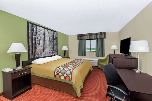 Chambre, 1 très grand lit, non-fumeurs | Décoration personnalisée, ameublement personnalisé