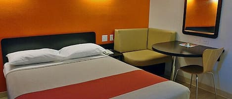 Free WiFi, bed sheets