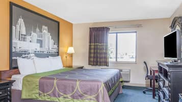 Standardværelse - 1 kingsize-seng | Mørklægningsgardiner, strygejern/strygebræt, gratis baby-/barnesenge