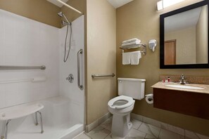 Regadera en el baño