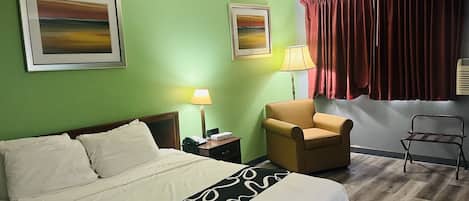Standard Room, 2 Queen Beds, Non Smoking | Down comforters, memory foam beds, desk, blackout drapes