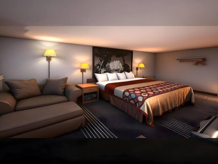 In-room safe, desk, blackout curtains, iron/ironing board