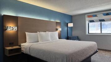 Standaard kamer, 1 kingsize bed, niet-roken | Een bureau, gratis babybedden, gratis wifi, beddengoed