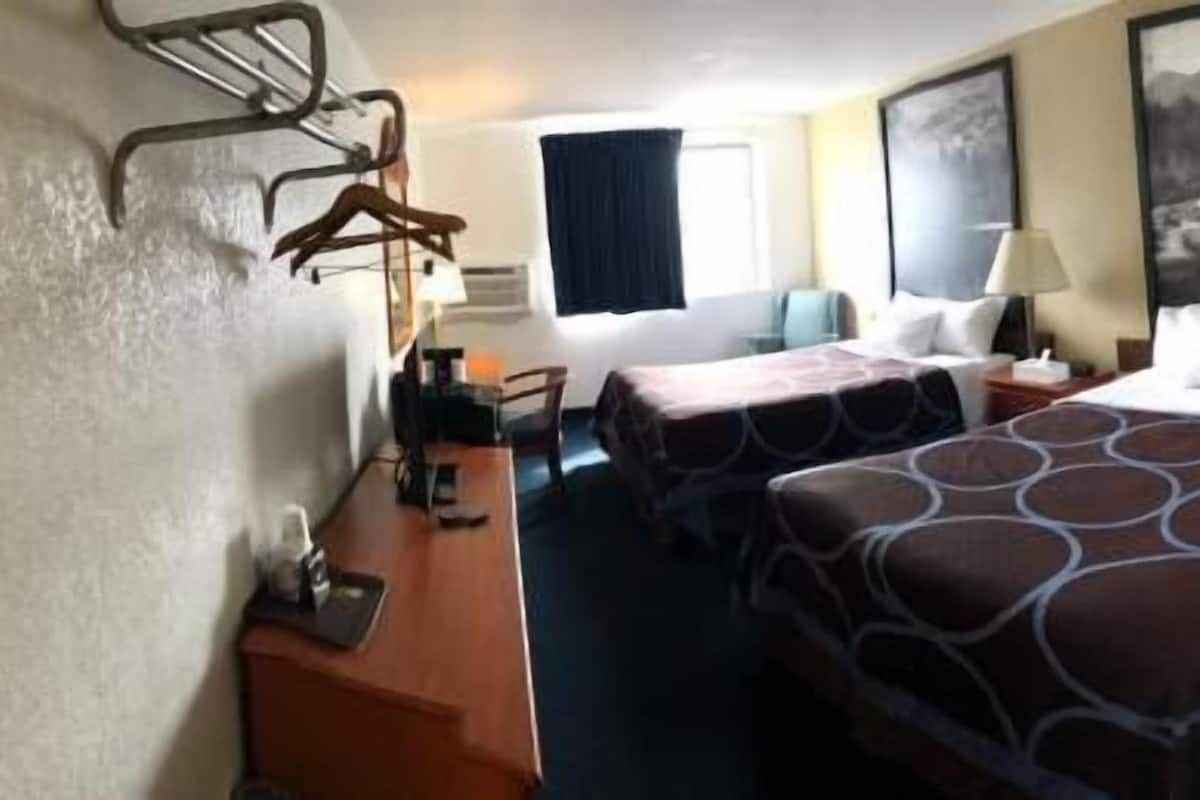 In-room safe, desk, iron/ironing board, free cribs/infant beds