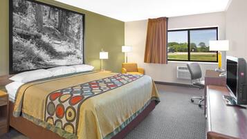 Room, 1 King Bed, Accessible, Non Smoking | Desk, free cribs/infant beds, free rollaway beds, free WiFi