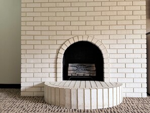 Suite, 1 King Bed, Non Smoking, Fireplace | Individually decorated, individually furnished, laptop workspace - Super 8 by Wyndham Platteville (Platteville)