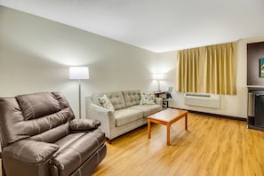 Superior Room, 2 Queen Beds, Non Smoking (Larger Room) | Desk, blackout curtains, iron/ironing board, free cots/infant beds