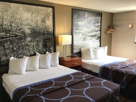 Room, 2 Queen Beds | In-room safe, desk, blackout drapes, free WiFi