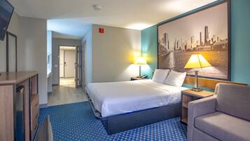 Habitación, 1 cama Queen size, con acceso para personas discapacitadas (Mobility Accessible) | Camas con pillow-top y caja de seguridad en la habitación