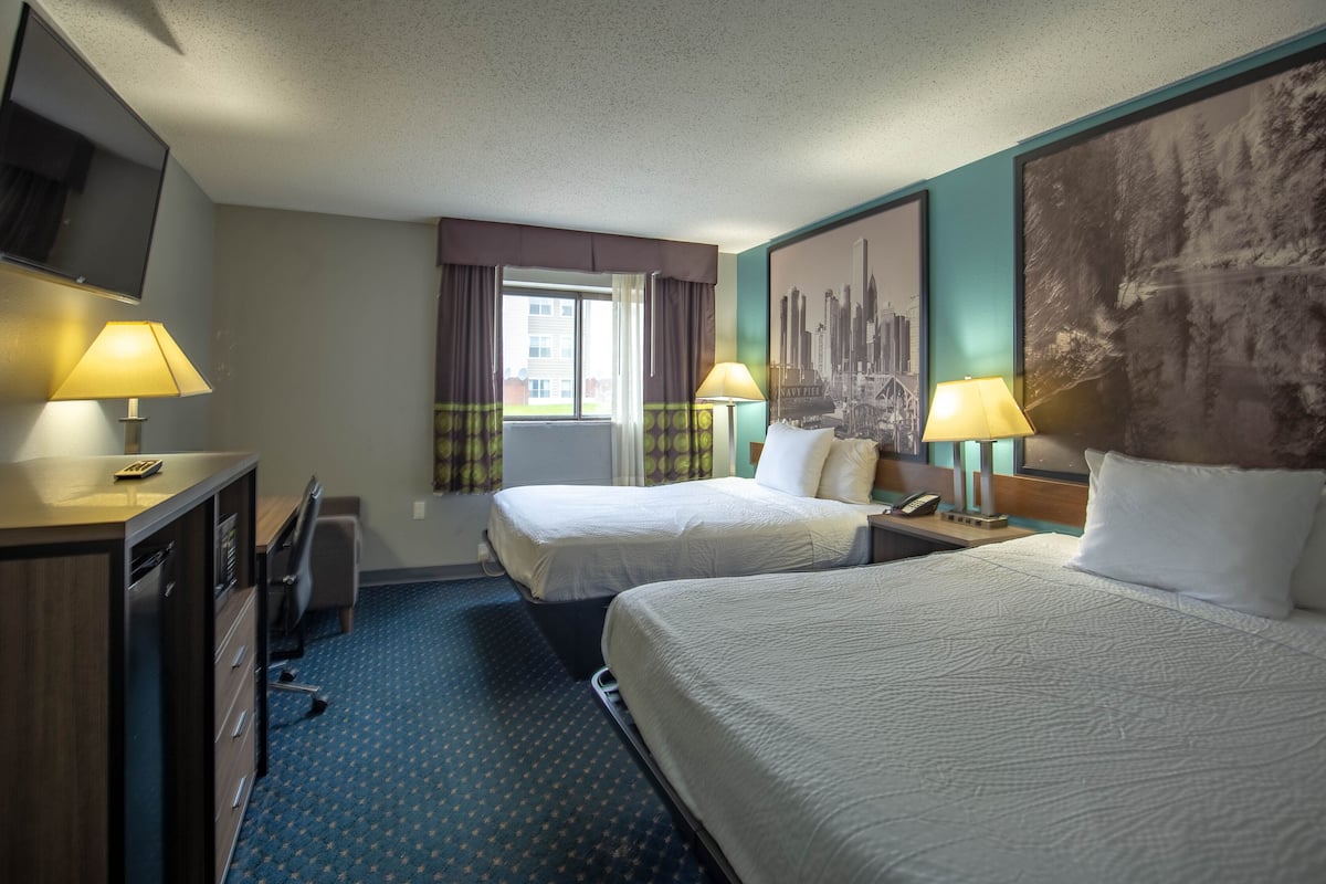 Room, 2 Queen Beds, Accessible, Non Smoking (Mobility Accessible) | Pillowtop beds, in-room safe, individually decorated