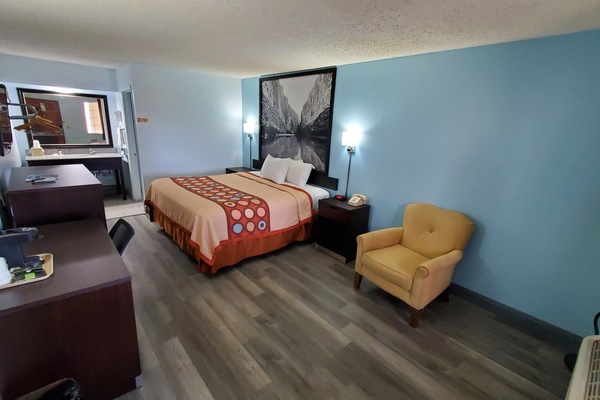 Standard Room, 1 King Bed | Down comforters, desk, laptop workspace, blackout drapes