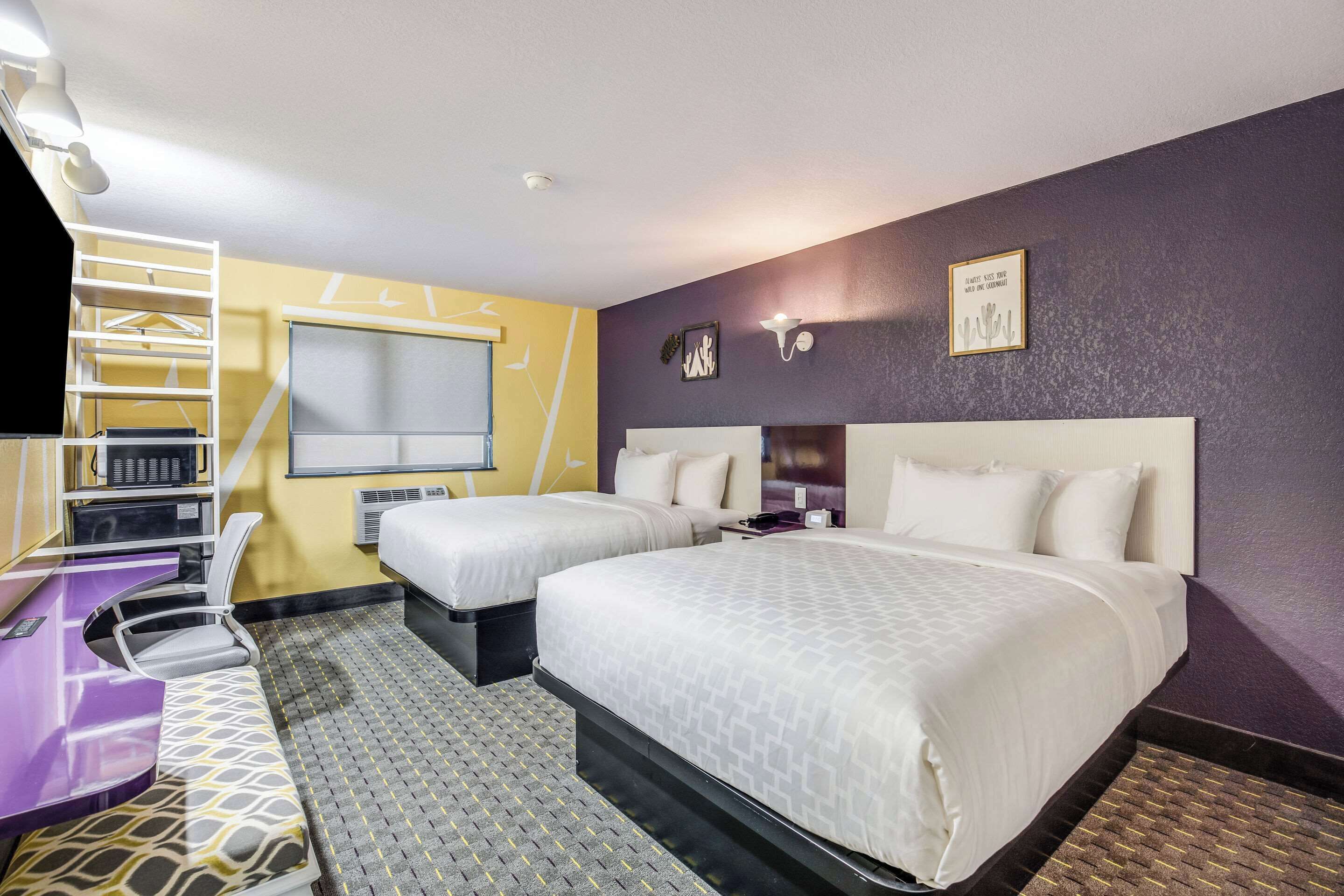 Blackout drapes, iron/ironing board, free WiFi, bed sheets