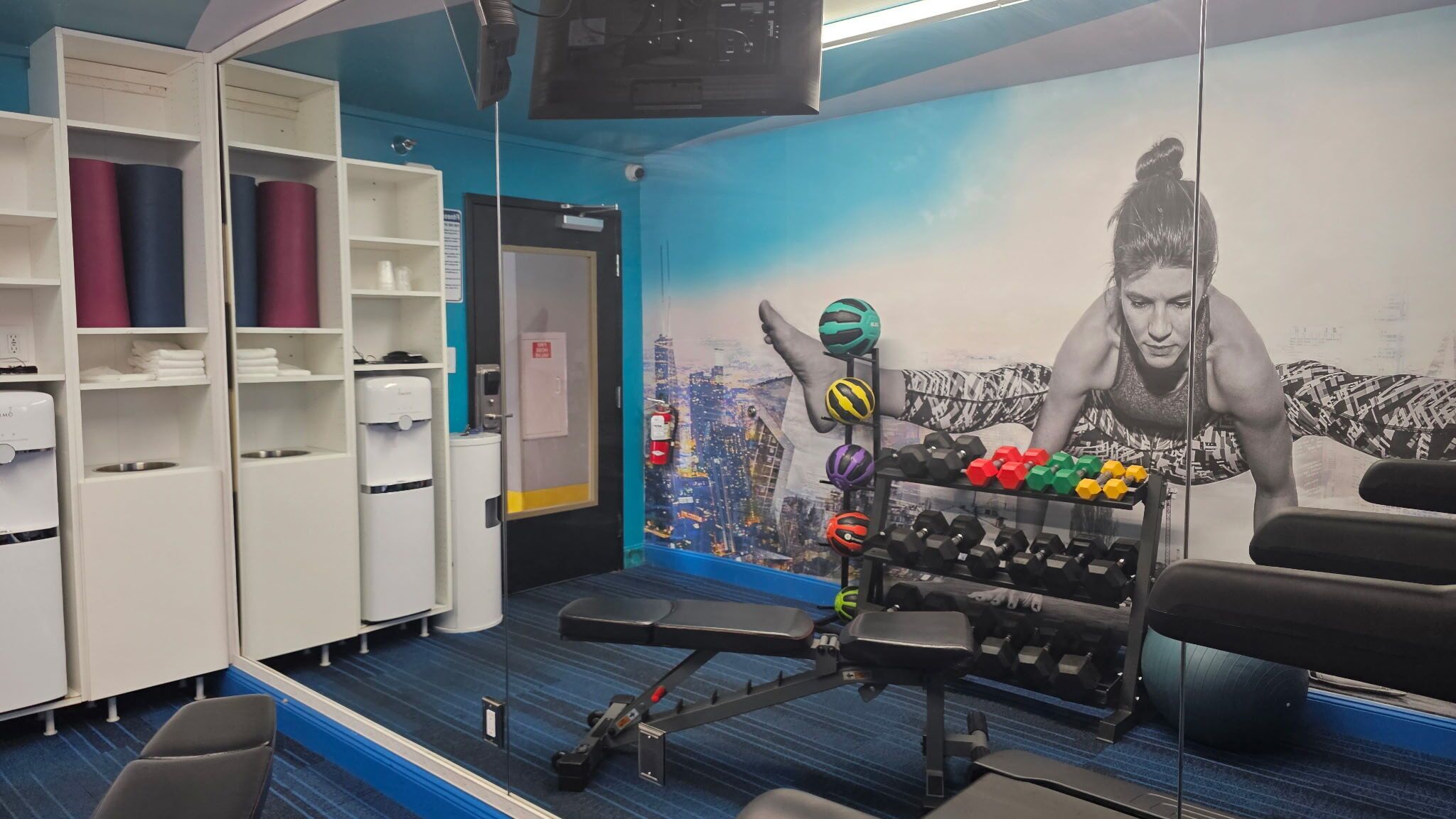 Fitnessbereich