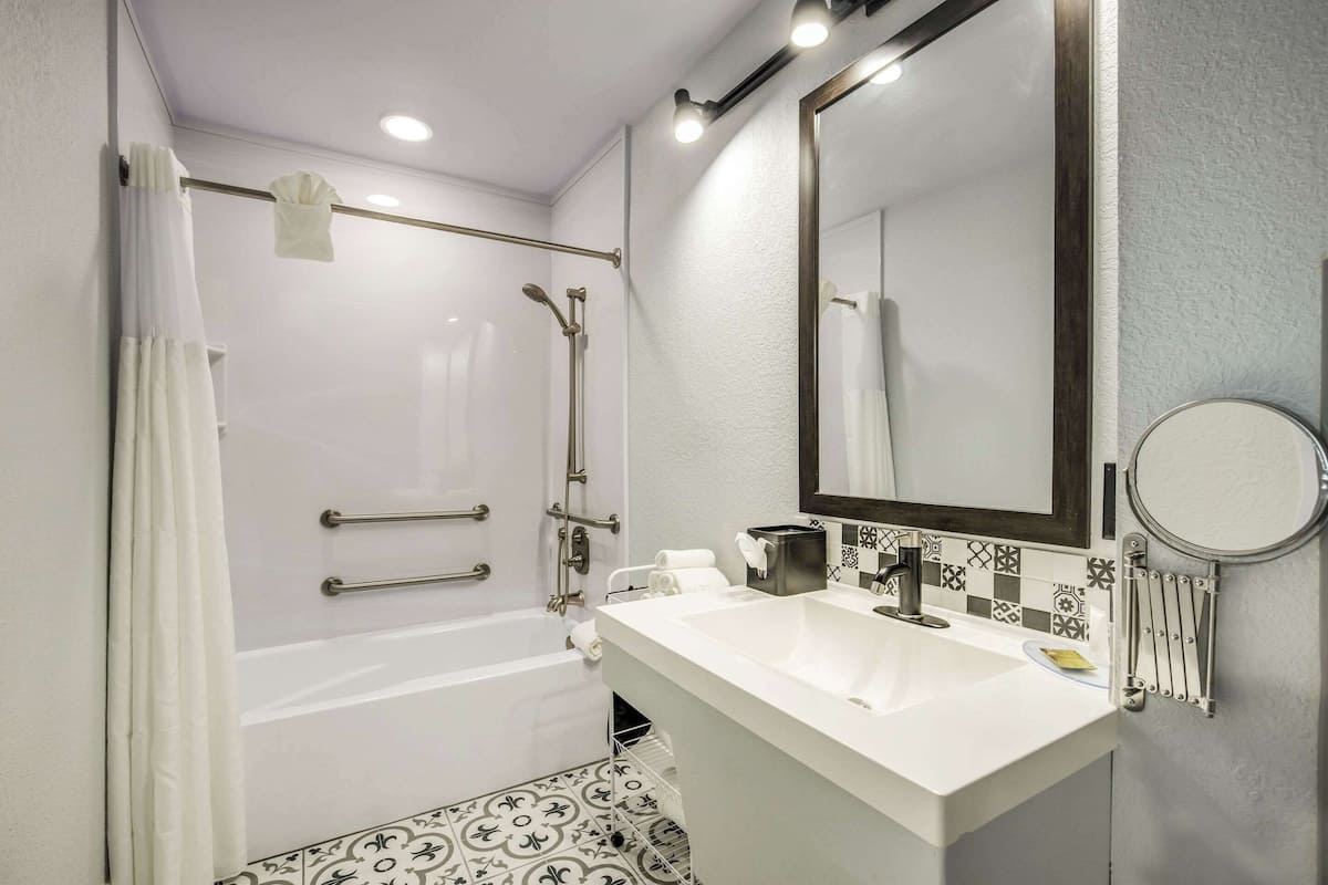 room, 2 queen beds, accessible (accessible tub) | blackout curtains, iron/ironing board, free wifi, alarm clocks