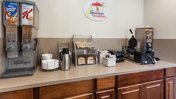 Free daily continental breakfast