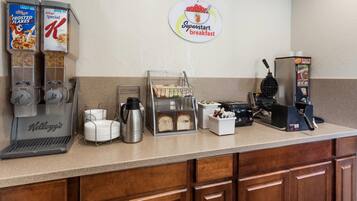 Free daily continental breakfast