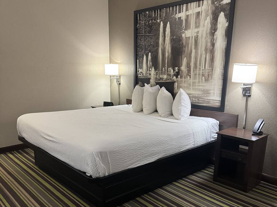 Standard Room, 1 King Bed, Accessible, Non Smoking (Mobility) | Individually decorated, individually furnished, desk, laptop workspace