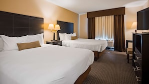 In-room safe, desk, blackout drapes, iron/ironing board