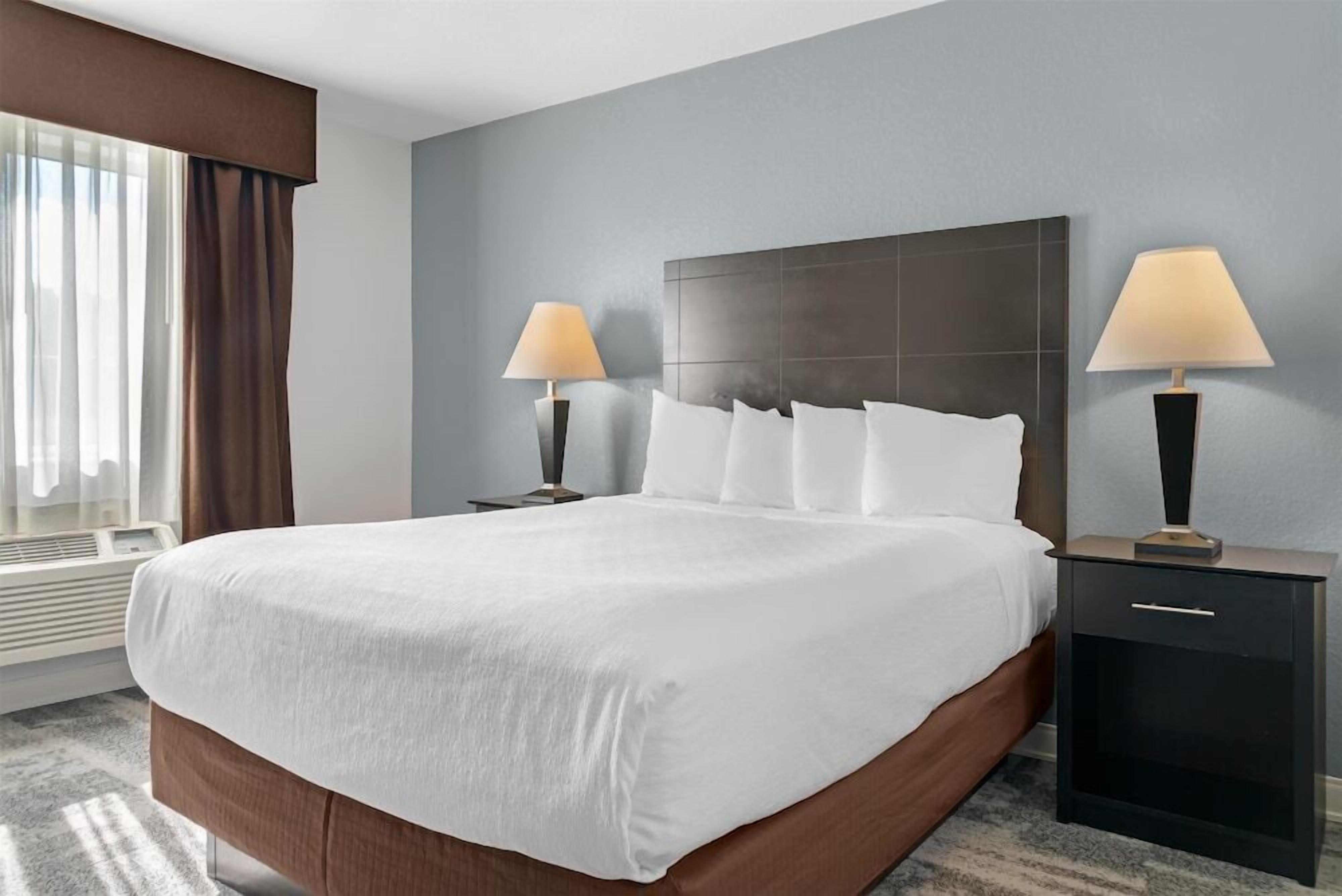 In-room safe, desk, blackout drapes, iron/ironing board