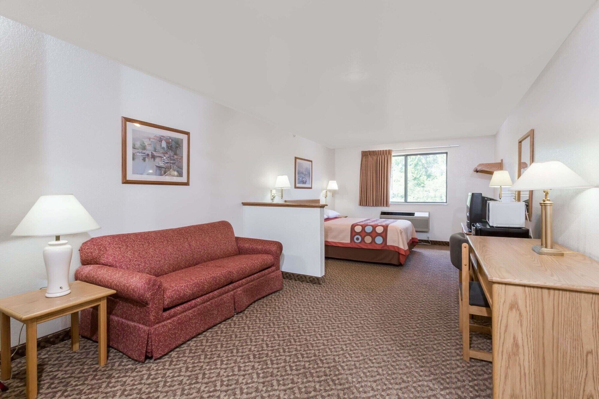 46-inch TV with cable channels