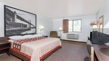 Desk, iron/ironing board, free WiFi, bed sheets