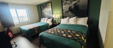 Desk, iron/ironing board, free WiFi, bed sheets