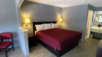 Room, 1 King Bed, Non Smoking | Desk, iron/ironing board, free WiFi, wheelchair access