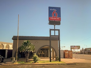 Façade de l’hébergement