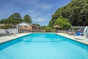 Seasonal outdoor pool