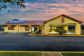 Front of property – evening/night
