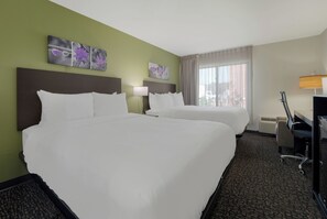 Standard Room, 2 Queen Beds, Non Smoking | In-room safe, desk, laptop workspace, soundproofing - Sleep Inn Madison (Madison)