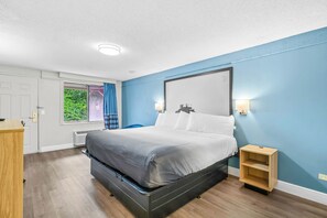 Skrivebord, arbejdsområde til bærbare computere, mørklægningsgardiner