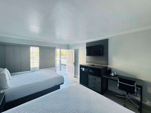 Premium bedding, desk, laptop workspace, blackout drapes - SureStay by Best Western Fresno Central (Fresno)
