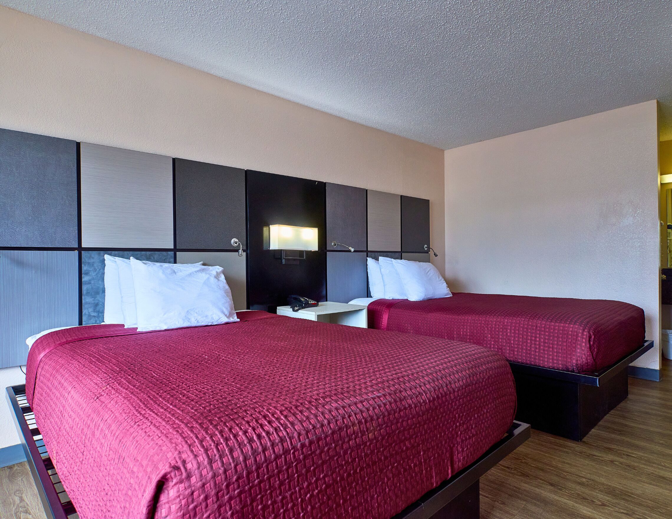 Iron/ironing board, free WiFi, bed sheets, alarm clocks