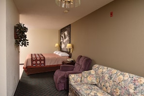 Suite, 1 King Bed, Non Smoking | Premium bedding, down comforters, pillowtop beds, desk