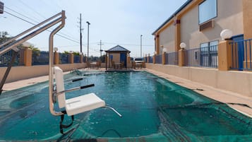 Seasonal outdoor pool