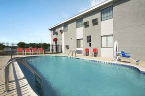 Seasonal outdoor pool