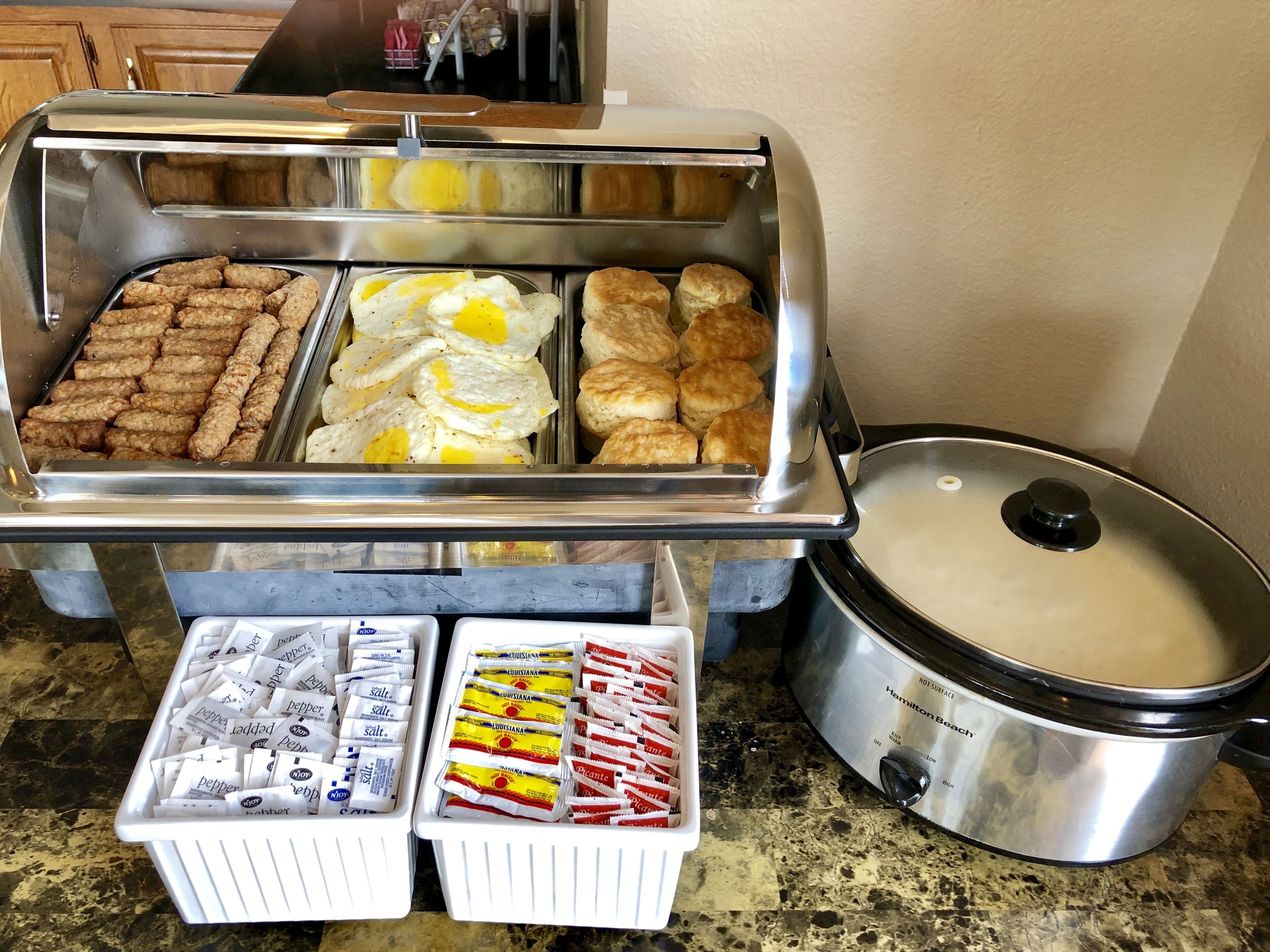 free daily on-the-go breakfast