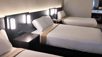 1 bedroom, desk, laptop workspace, iron/ironing board