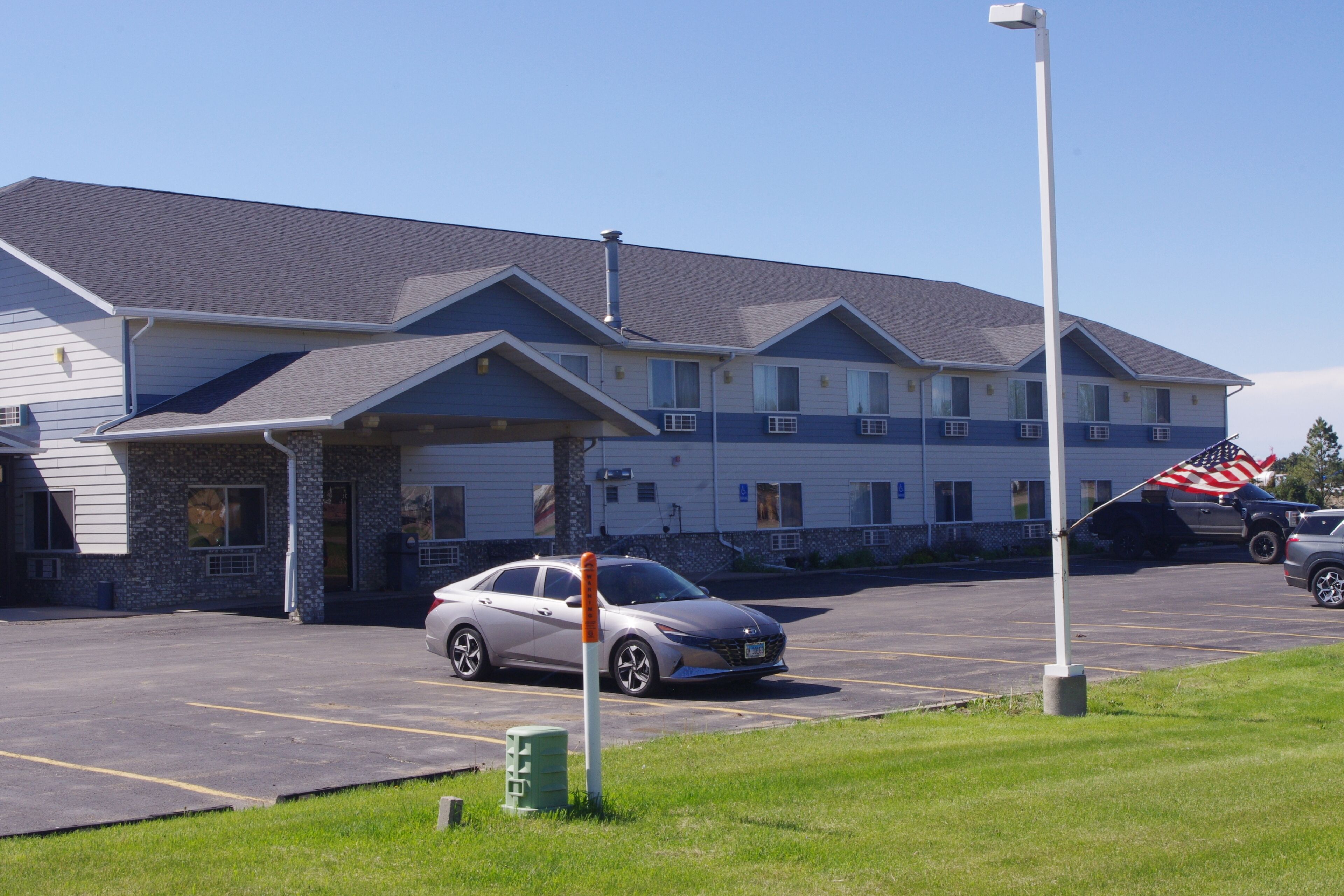 ด้านหน้าที่พัก